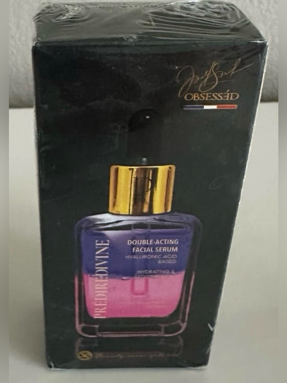 New Sealed Double-Acting Facial Serum Hyaluronic
Based Hydrating & Moisture